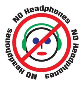 No Headphones&rlm;